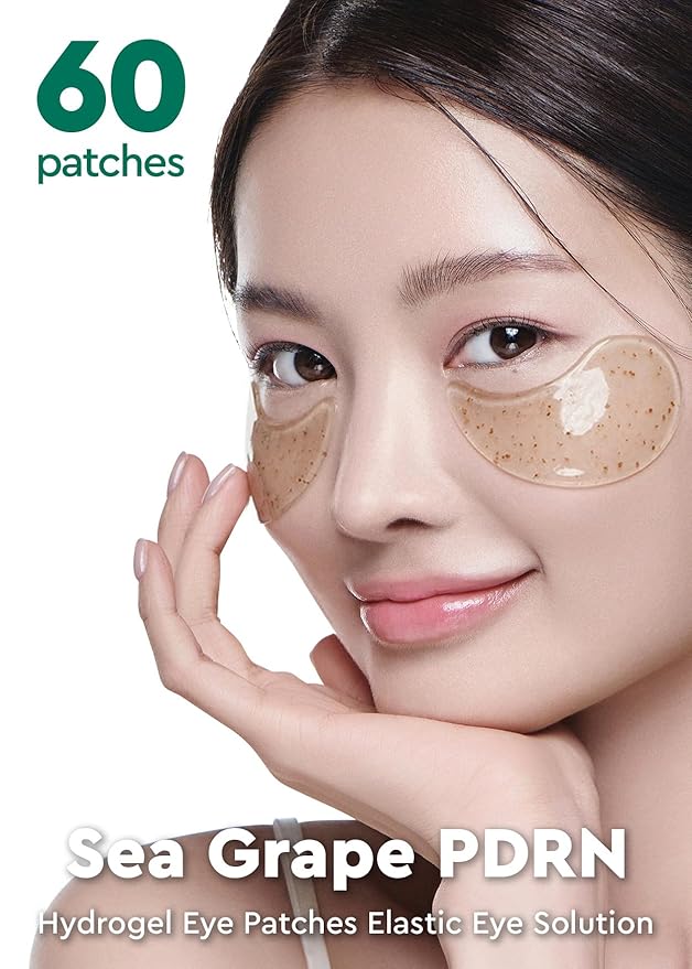 bewants Sea Grape Vegan PDRN Eye Patches for Sensitive Skin | Formulated with Collagen, Green Tea, Ceramides and Pathenol | Hydrating & Firming Under Eye Mask | Mothers Day Gift