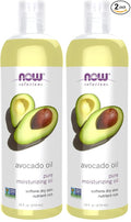 Now Foods Solutions,Avocado Oil,100% Pure Moisturizing Oil,Nutrient Rich and Hydrating,16-Ounce,(Pack of 2)