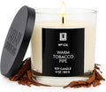 Lulu Candles | Warm Tobacco Pipe | Luxury Scented Soy Jar Candle | Hand Poured in The USA | Highly Scented & Long Lasting (6 Oz.)