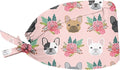 JoyLamoria Novelty Printed Cap with Sweatband Women Men Adjustable Tie Back Hats for Paiting