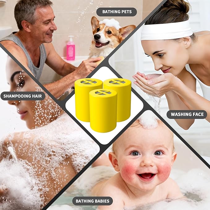 Replacement Filter Compatible with Afina Filtered Showerheads & Shower Filters (4Packs)