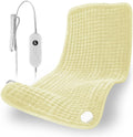 Electric Heating Pad for Back Pain Relief, Extra Large 33" x 17" - 6 Heat Settings for Neck Shoulder Cramp - Moist Heat Therapy - 2h Auto-Off - Machine Washable