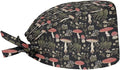 JoyLamoria Novelty Printed Cap with Sweatband Women Men Adjustable Tie Back Hats for Paiting