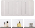 2PCS Water Absorbing Stone Tray for Cosmetics & Hand Soap & Houseplants, 8.66" * 4.33"Ultra-Absorbent Diatomite Coaster | Fast-Drying Bathroom & Kitchen Organizer