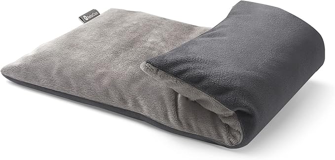 RelaxCoo Heating pad Microwavable with Washable Cover 6 * 12" Microwave Moist Heat Pad for Neck Shoulder, Cramps, Back Pain Relief, Warm Compress Rice Bean Bag Hot Pack for Muscles, Joints, Lavender