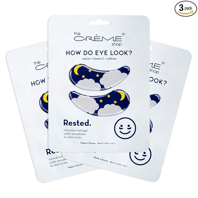 The Crème Shop - How Do Eye Look? Hydrogel Under Eye Patches (Rested)
