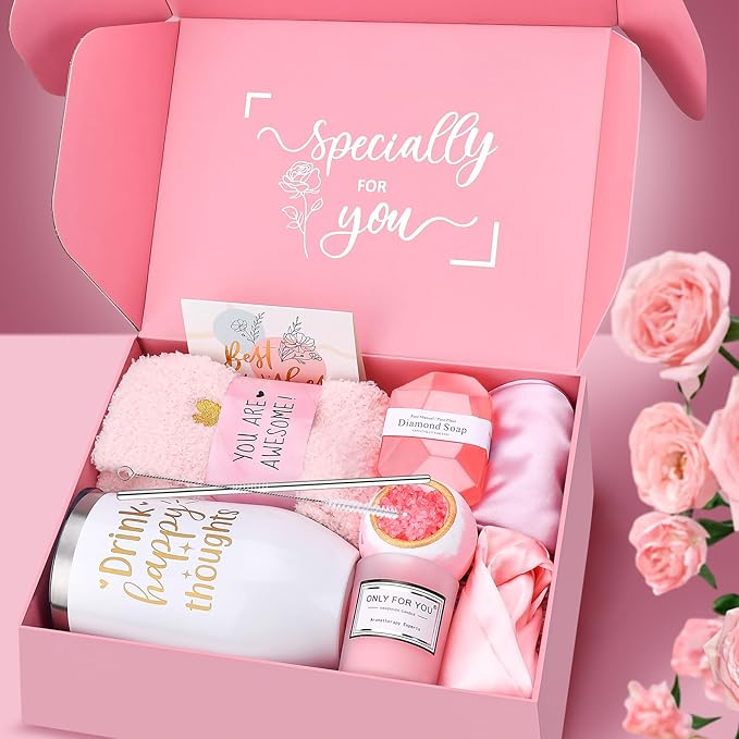 Gift Baskets for Women: Mothers Day Gifts for Mom Wife Women Her Easter Basket Christmas Birthday Valentines Day Stocking Stuffers for Friend Sister Teen Girls Grandma Coffee Mug Set
