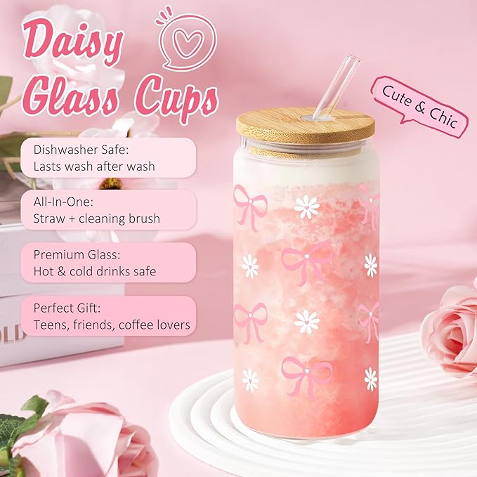Gifts for Teenage Girls, Teen Girl Gifts Trendy Stuff, Birthday Gifts Preppy Valentines Day Gift for Teen Girls Coquette Cute Set for Girly Tween 12-14 Sweet 16-18 Daughter Sister Niece Friend Pink