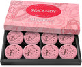 SWCANDY Shower Steamers Aromatherapy Birthday Gifts for Women Travel Essentials, 8 Pcs Strawberry, Bath Bombs Shower Bombs with Natural Essential Oils, Relaxation Home SPA