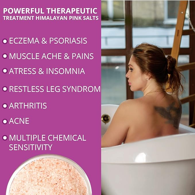 Natural Solution Himalayan Bath Salt Bag,Soften & Moisturize Your Skin,Bath for Therapy - 1 lbs