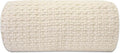 100% Fine Cotton Luxurious Basket Weave Blanket, Ivory, Full/Queen Size (Pack of 3)