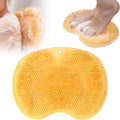 Shower Foot Scrubber, Wall Mounted Bath Massage Pad, Back Scrubber Back with Non Slip Suction Cups to Improve Circulation, Soothe Achy Feet