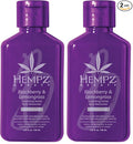 Hempz Body Lotion - Blackberry & Lemongrass Daily Moisturizing Cream, Shea Butter Hand and Body Moisturizer - Hemp Lotion - Skin Care Products, Hemp Seed Oil - Mini, 2.25 oz. (Pack of 2)