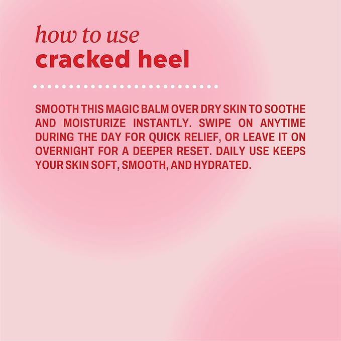 Onyx Professional Cracked Heel Repair Balm Stick, Lavender Scent, 1 Pack - Dry Heels Dry Cracked Feet Treatment, Moisturizing Heel Balm Rolls On, No Mess Like Foot Cream or Foot Lotion