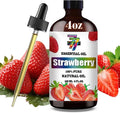 Strawberry Essential Oil - GV77ZF Strawberry Oils for Diffusers, Humidifiers, DIY Candles, Soap, Cleaning, Home, Office, Yoga, Massage, Gifts - 4 fl oz (120 ml)