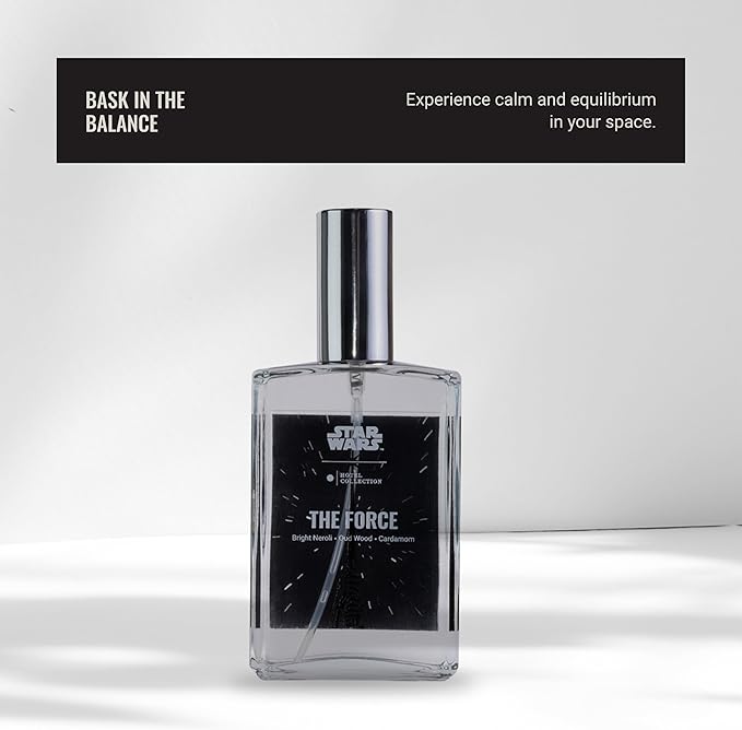 Hotel Collection - STAR WARS ™ - The Force Room Spray - Yoda - Light Side Luxury Aromatherapy Room Spray - Bright Neroli, Oud Wood and Cardamom 3.5 fl oz, 100 mL