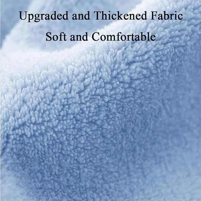 2Pcs Ultra Absorbent Hair Quick Drying Towel, Microfiber Hair Towel, Soft Bow Tie Wet Hair Towels Wrap for Long Curly Hair Women (Pink+Blue) (Traditional)