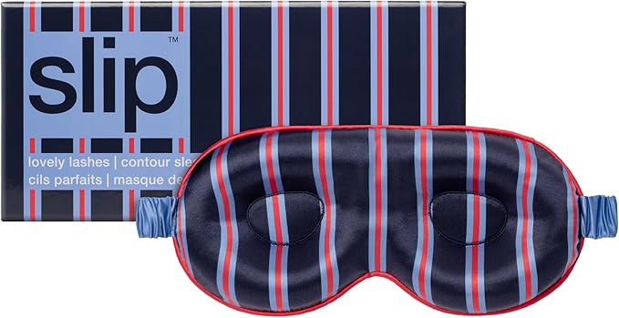 slip Pure Silk Contour Sleep Mask: Protect Your Delicate Lashes with Our Innovative, Lash-Friendly Design. Experience Uninterrupted Beauty Sleep with Slipsilk™ Comfort, 1 Contour Mask, Rest Day