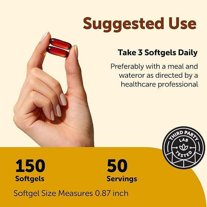 Micro Ingredients Pumpkin Seed Oil with Saw Palmetto, 150 Softgels | Cold Pressed, Pure Virgin Oil, Essential Fatty Acids, & Phytosterols | Natural Herbal Supplement | Non-GMO