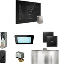 Mr Steam XDream Steam Shower Ctrl Pkg w/iSteamX Control and Steamhead in Black Brushed Nickel
