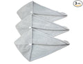 HOPESHINE Women's Soft Shower Hair Towel Twist Hair Turban Wrap Drying Cap Great Gift for Women (Grey 3-Pack)