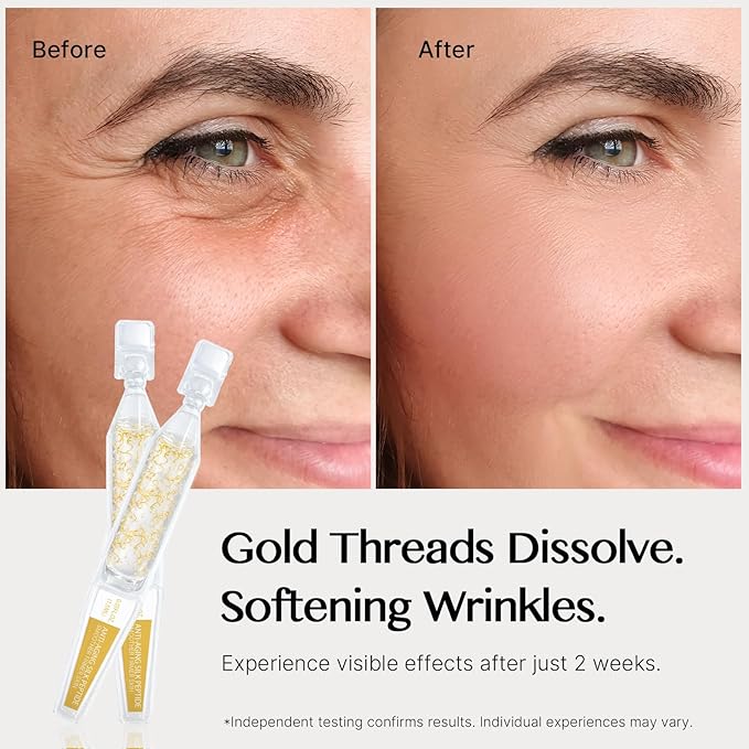 Silk Peptide Lifting Serum, Anti-Aging Hydrating Ampoule, Multi-Peptide Complex, Collagen, Niacinamide, 4D Hyaluronic Acid for Wrinkles, Fine Lines & Radiance
