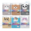 Epielle Character Face Mask Mystical Safari 12 Pack, Fun & Effective Korean Skin Care, Spa Party Favors, Mothers Day Gifts, Birthday Gifts for Women, Self Care Gifts