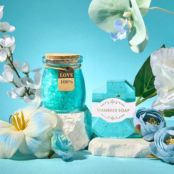 BodyRefresh Birthday Gifts for Women, Mothers Day Gifts for Mom Gift Baskets Self Care Package Gift Set Get Well Soon Gift for Her Happy Birthday Gift Ideas Spa Set for Wife Adult Grandma