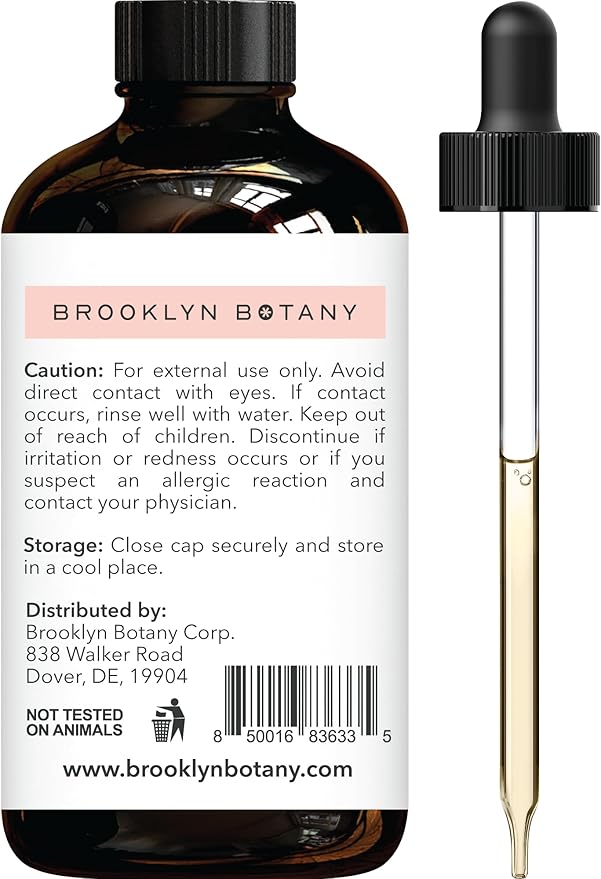 Brooklyn Botany Rosemary Essential Oil - Huge 4 Fl Oz - 100% Pure and Natural - Premium Grade with Dropper - for Aromatherapy and Diffuser