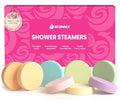 Shower Steamers Aromatherapy, 8 Pack Shower Bombs for Relaxation and Stress Relief, Natural Essential Oils Spa Gift Set for Women, Birthday Gifts, Self Care & Home Spa Experience