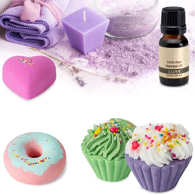 10 Bath Bombs for Kids, Bath Bomb Gift Set, Natural Bubble Bathbombs, Shea Butter Dry Skin Moisturize, Fizzy Spa Bath for Her Mom Women Kids Girls Girlfriend, Birthday, Mothers Day Gifts