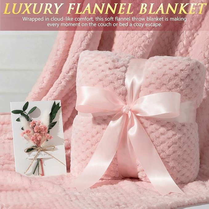 Mothers Day & Birthday Gifts for Women - Get Well Soon Spa Care Package, Luxury Self Care Gift Basket for After Surgery & Cancer Care Inspirational Thinking of You Sympathy Gift Set for Mom Her Friend
