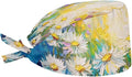 JoyLamoria Novelty Printed Cap with Sweatband Women Men Adjustable Tie Back Hats for Paiting