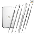 FERYES Ingrown Toenail Removal Tool Kit - 6 Piece Pedicure & Manicure Tools Set with Nail Files, Lifters, Cuticle Trimmers - Podiatrist Grade Nail Care Kit for Thick & Ingrown Nails