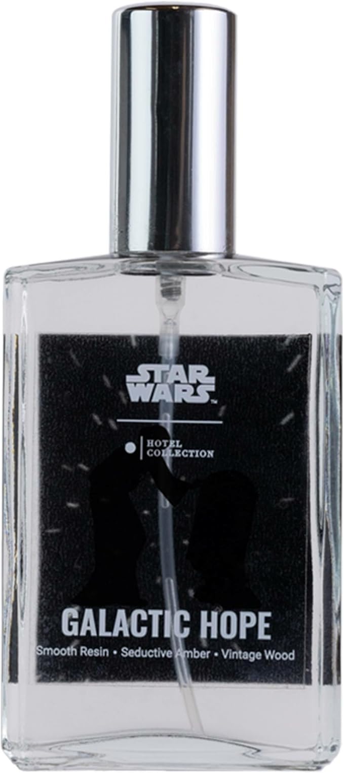 Hotel Collection | Star Wars - Galactic Hope Room Spray | Light vs Dark Side | Luxury Room Spray | Smooth Resin Seductive Amber Vintage Wood 3.5 fl oz