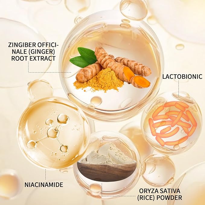 Turmeric Body Scrub &Avocado Face & Body ScrubMoisturizing and Exfoliating Body, Face, Hand, Foot Scrub,Deep Cleansing 350ml (350ml, turmeric)