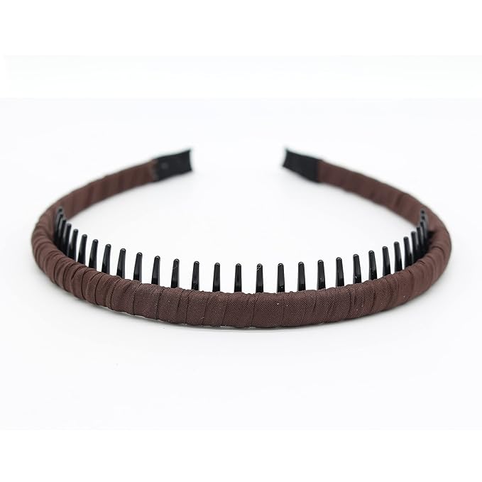 JOBAND fashion head bands for women tooth comb hair hoop Comfy non slip hair bands(4 Colors)