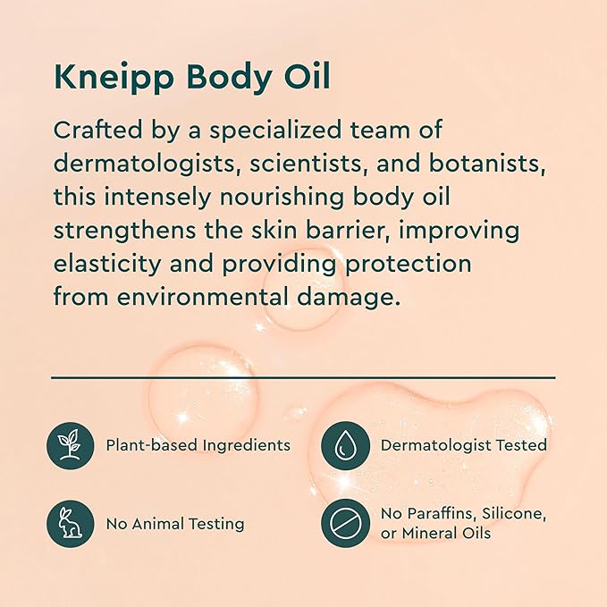 Kneipp Body Oil, Soft Skin Almond Blossom, 3.38 fl. oz.