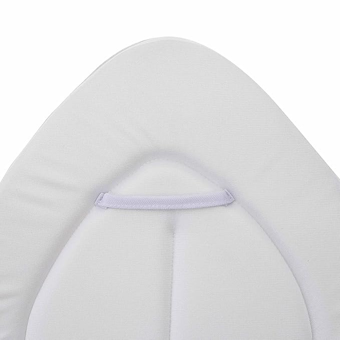 Nuby Turtle Baby Bath Cushion for Bathtub or Sink, Soft and Easy to Dry Fabric, 0-6 Months, Turquoise