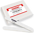 Professional Disposable Small Nail Files 180/240 Grit Double Sided White Emery Boards for Nails Manicure Pedicure Tools 50Pcs