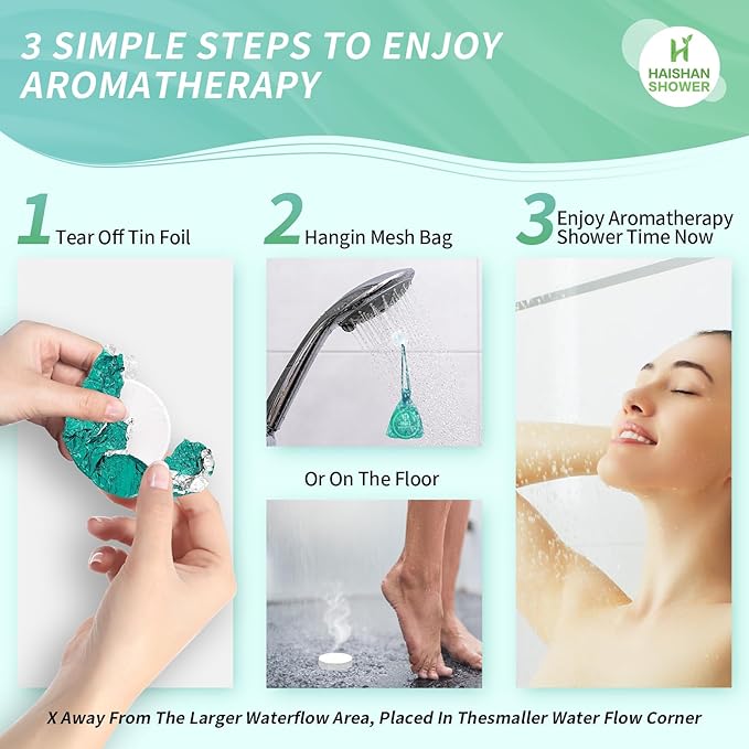 Shower Steamers Aromatherapy, Basket Set for Mothers Day Gifts for Mom, Organic Eucalyptus & Mint Essential Oil, 5-Pack Shower Bombs Birthday Gifts for Women Men, Teacher Appreciation Gifts for Wife