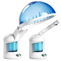 SUPER DEAL Hair Steamer PRO 3 in 1 Multifunction Ozone Facial Steamer with Bonnet Hood Attachment, Hair Therapy & Face Steamer for Personal Care Use at Home or Salon