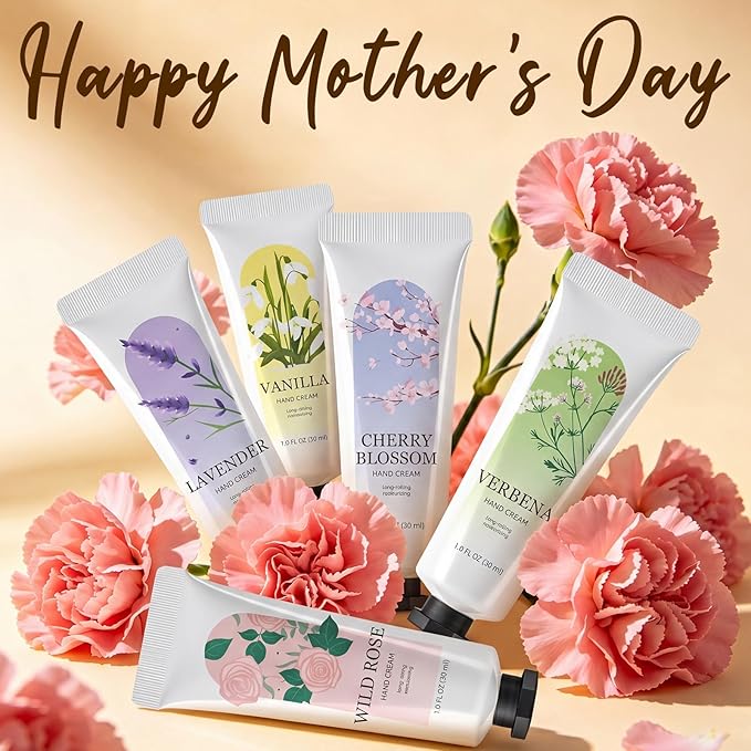 BODY & EARTH 30 Pack Hand Cream Lotion Bulk Mini Hand Lotion Hand Cream for Women Bridesmaid Gifts Small Gifts for Women Mothers Day Gift Bachelor Party Favors