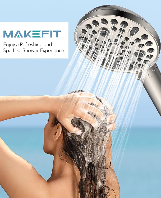MakeFit Shower Head Filter Replacement Cartridge for SSJ781/DSSJ781/ DSSJ781-01/DSS1581 MakeFit Filtered Handheld Shower Head (1-PACK)