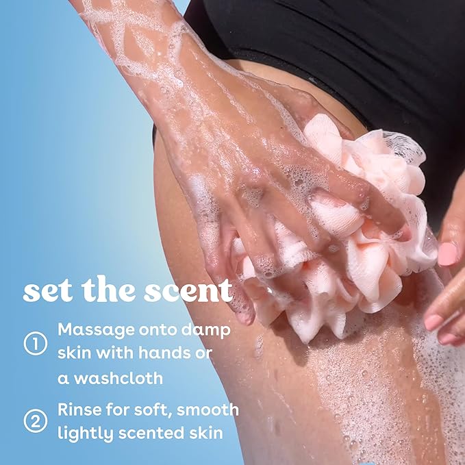 eos Cashmere Body Wash – Fresh & Cozy, Moisturizing Body Wash, Creamy Gel Formula, with Shea Butter, Glycerin, Vitamin E, pH Balanced, Sensitive Skin, Vegan, 16 fl oz
