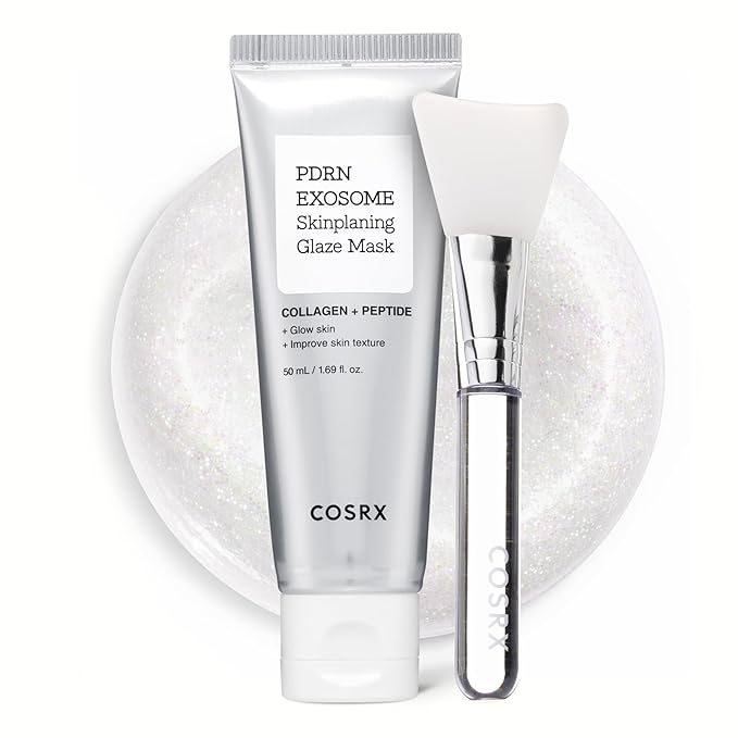 COSRX PDRN EXOSOME Glaze Wrapping Mask with SALMON DNA PDRN, Instant Glow, Easy Peel-Off Overnight Mask for Glass Skin, Firmness, Elasticity & Skin Texture Care, Mothers day gifts Korean Skin Care