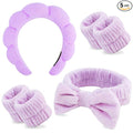 Chanaco Makeup, Skincare & Face Wash Headband, Wrist Towels, Spa Headband, Teen Girl Gifts, Hair Accessories for Women & Girls