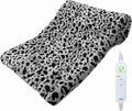 Heating Pad for Back Pain and Cramps Relief, Ultra Soft Microplush Heating Pad with 12 Heat Setting, Moist Heat Function and 1-24H Auto Shut Off, Stay on Function,12” x 24” Hot Heated Pad (Grey)