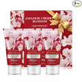 Bath and Body Care Hand Cream Moisturizing Gift Set-3PCS x 2.5oz Japanese Cherry Blossom, Natural Ingredients, Long-Lasting Moisture,Thoughtful Presents, Ideal as Gifts for Birthday Mother's Day