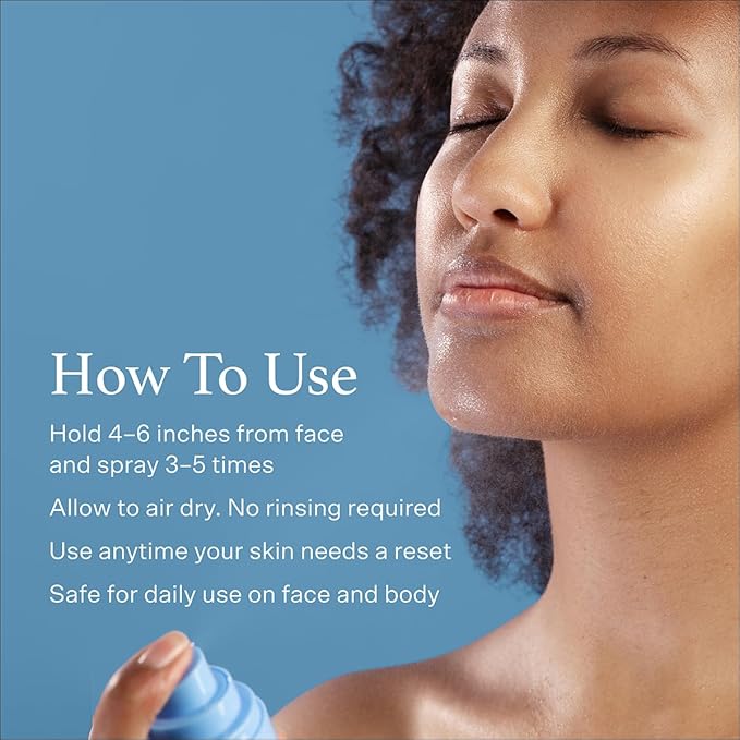 Otella Detox & Soothe Face Mist with Hypochlorous Acid .02% | 2.7 oz | Helps Reduce Redness, Irritation, Breakouts | Rosacea, Eczema, Sensitive-Skin Safe | Barrier Protecting & Skin Cleansing Toner